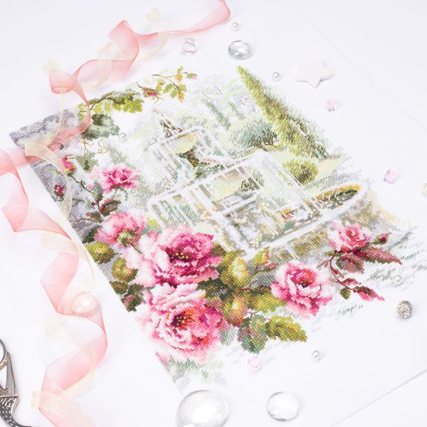 Набор для вышивания нитками Чудесная игла, Фонтан желаний, 20х26 см