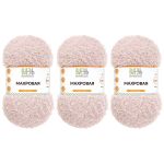 Пряжа Вязь Махровая / уп.3 мот. по 100 г, 420 м, 712 голубая лаванда