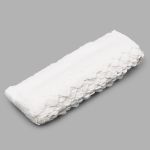 Кружево шитьё 73 мм / 13.72 м, 100% хлопок, белоснежный