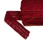 Бахрома отделочная 55.0 мм / 25 метров, 274 бордовый, Gamma 6