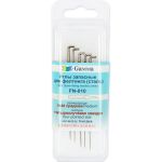 Иглы ручные для валяния (фелтинга) 38 средние, тип четырехлучевая звезда, 5 шт, Gamma FN-010