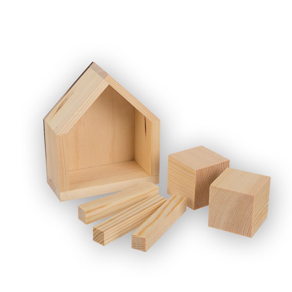 Заготовка деревянная Вечный календарь, сосна, 10.5х12.3 см, Mr.Carving ВД-498