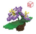 Термомозаика, №13 Фиалка 3D, Hobbius TLS-02