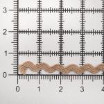 Тесьма вьюнчик, 3 мм, 30 метров (бежевый), 30 метров