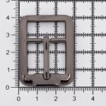 Пряжка ременная металл 20.0 мм (внешн. 30х41 мм), чер.никель, 10 шт