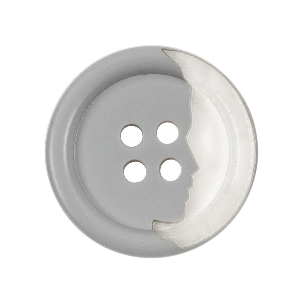 Пуговицы пальтовые/шубные BLITZ DRN 0130 36 (23 мм), 20 шт, №317 серый, Blitz DRN 0130