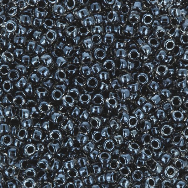Бисер Toho 15/0 круглый (1.5 мм), 25 г (5х5 г), 0344 черный