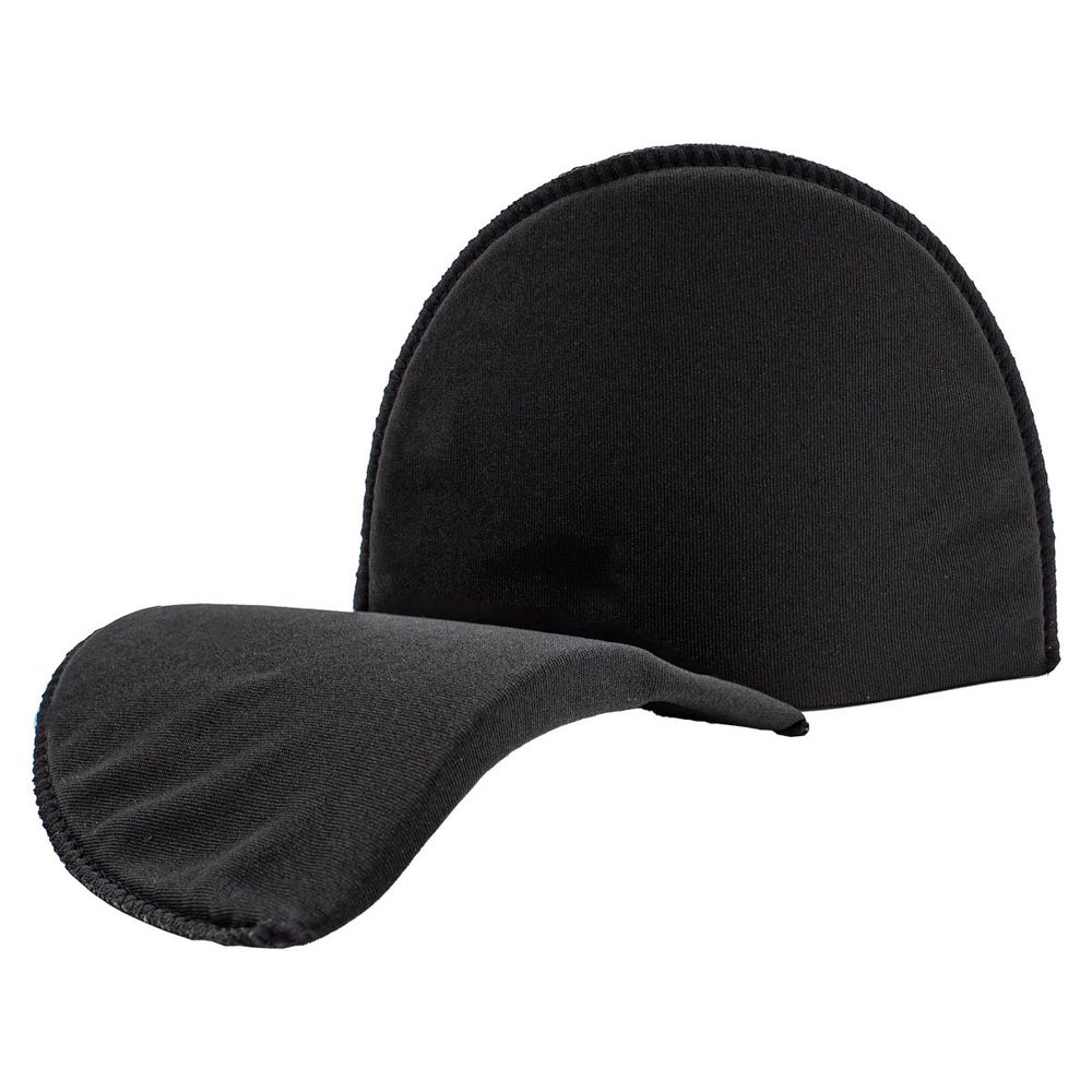 Плечевые накладки (подплечники) втачные 100х124х12 мм, (S), черный, Prym, 5 пар