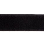 Лента контактная липучка (велкро) пришивная 50 мм / 25 метров, черный, 14.9 г/м, 6130-3105, /петля/, кач."B"