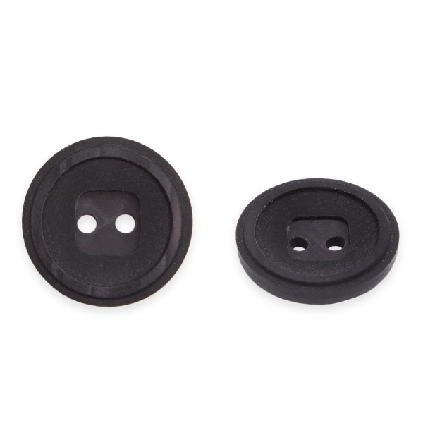 Пуговицы 2 прокола 28L 24 шт, C917 коричневый