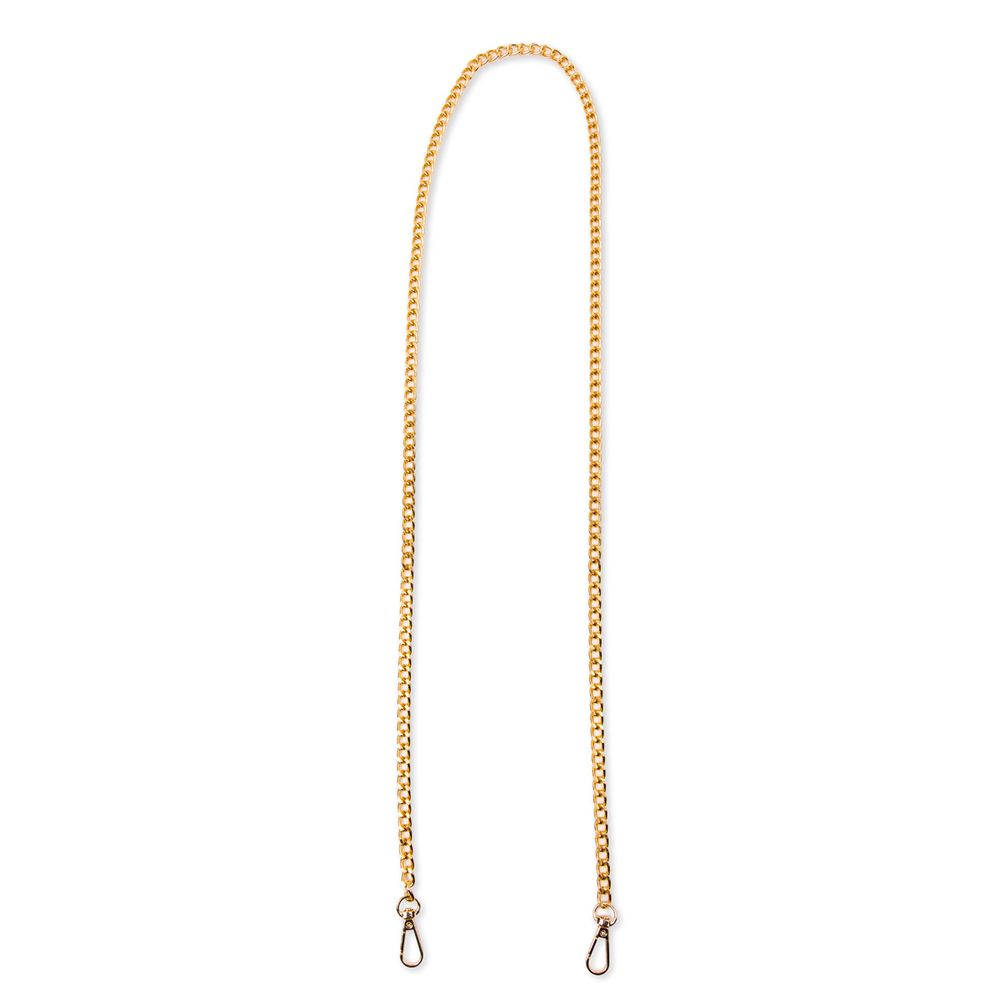 Цепочка для сумки 120х0.8 см, 1 шт, №05 под золото, Gamma FER-32