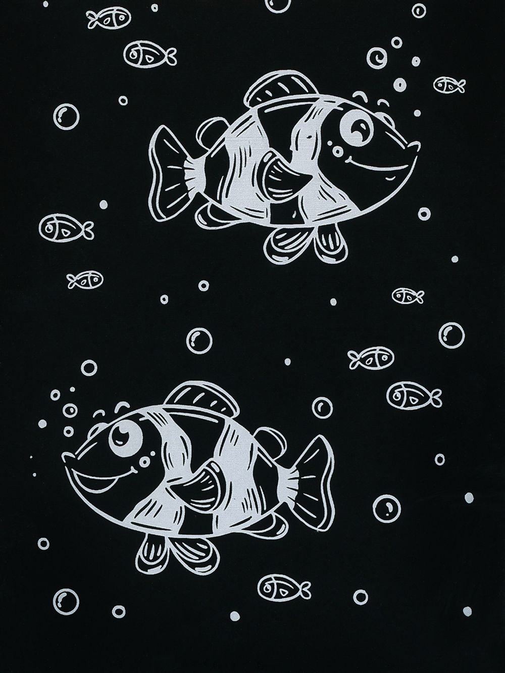 Набор для творчества Гравюра-блокнот Морские обитатели, 10х14 см, Hobbius GHPS-05