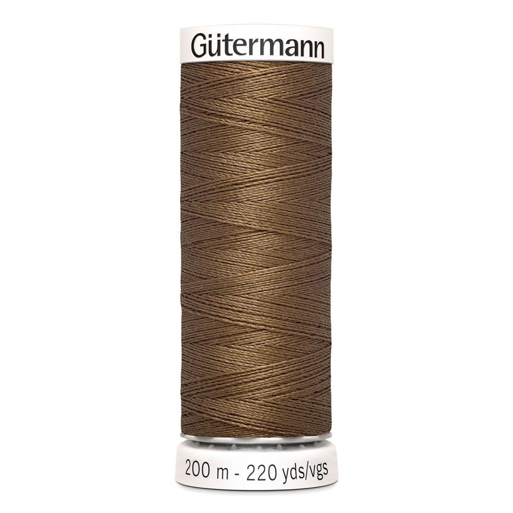 Нитки универсальные Gutermann Sew-all 100 (200 метров), 5 кат. | 851 т.сепия