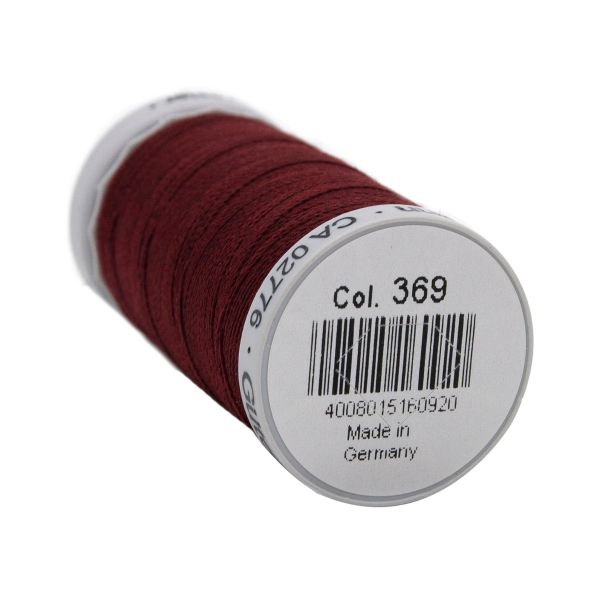Нитки суперкрепкие Gutermann Extra Strong M782, 100м, 369 винный, 5 катушек