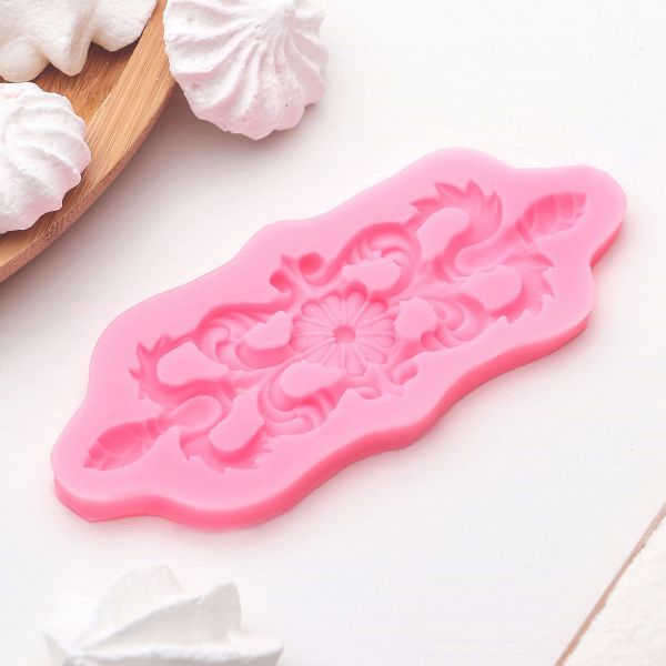 Молд 13х5,5х1 см, Лепнина цвет микс