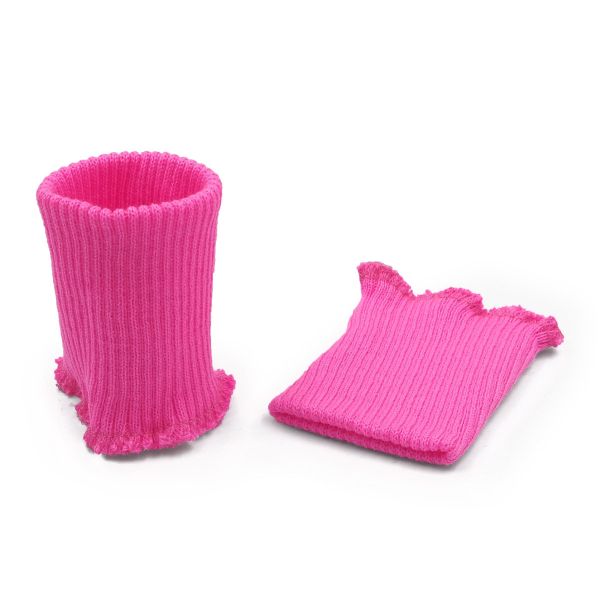 Манжеты трикотажные 7.0х9.5 см, 1 пара, в-77 фламинго