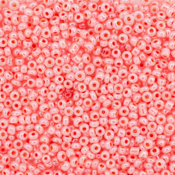 Бисер Astra&Craft 11/0 (2.1 мм), 200 г (10х20 г), цв. 147 персиковый/жемчужный