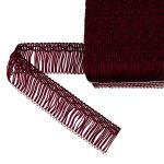 Бахрома отделочная 35.0 мм / 16 метров, 274 бордовый, Gamma А-07