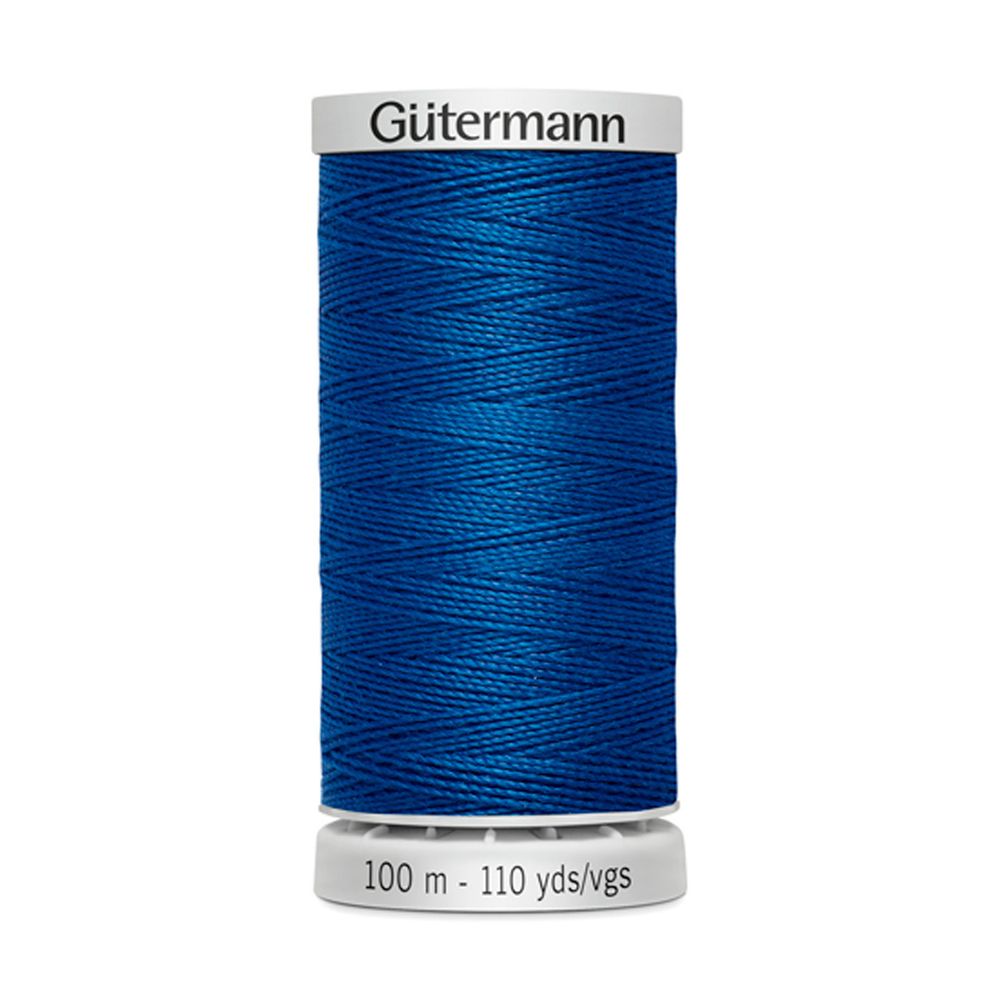 Нитки суперкрепкие Gutermann Extra Strong M782, 100м, 214 т.лазурный, 5 катушек