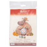 Набор для вышивания нитками Овен 1466, Овечка Глаша 16х17 см