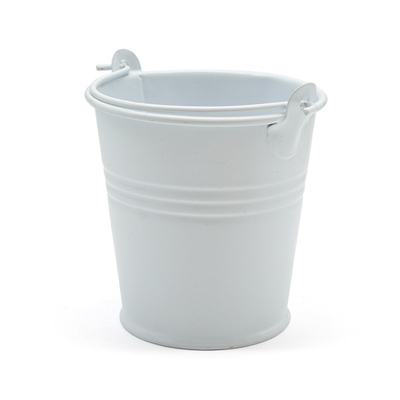 Ведерко окрашенное 7*7см (белый) AR004