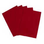 Фетр листовой 1 мм, 20х30 см, 5 шт, 005 т.красный, Blitz FKC10-20/30