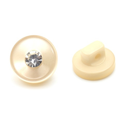 Пуговицы на ножке 16L (10мм), пластик (beige (бежевый)), 36 шт, PS24