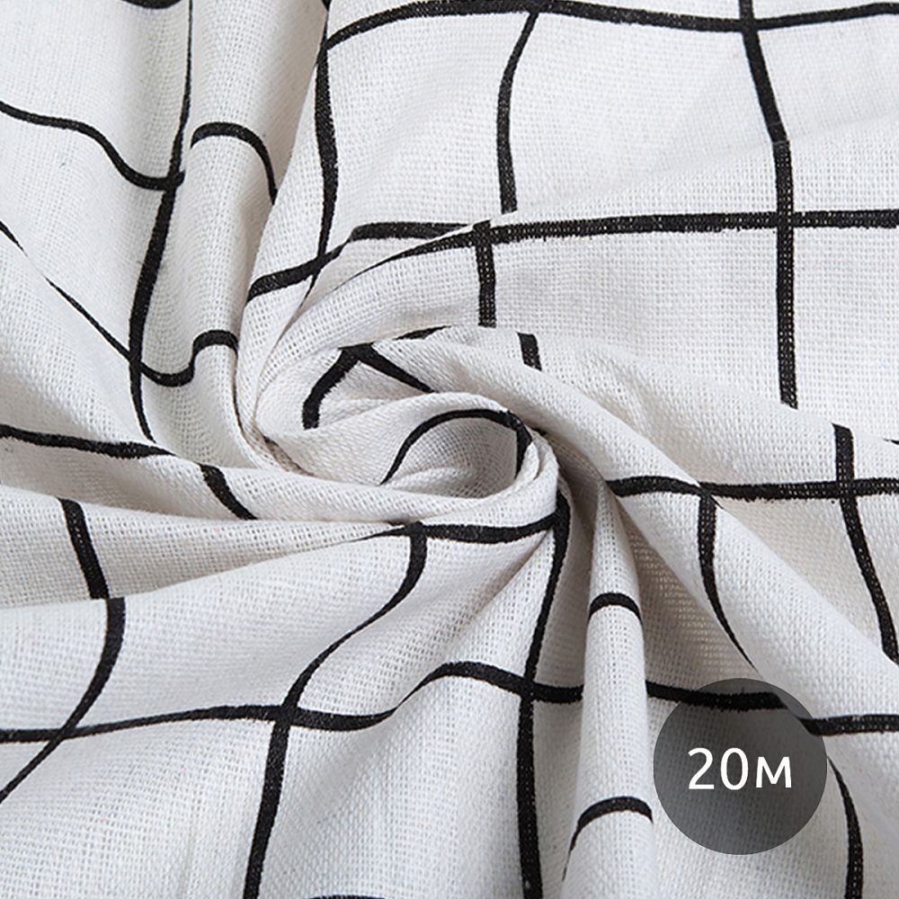 Льняная ткань 140 г/м², 150 см / 20 метров, TBY-DJ-24, TBY