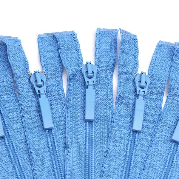 Молния спираль (витая) Arta Т5 (5 мм) 1 зам., разъем., 50 см, цв. 260 голубой, уп.5 шт