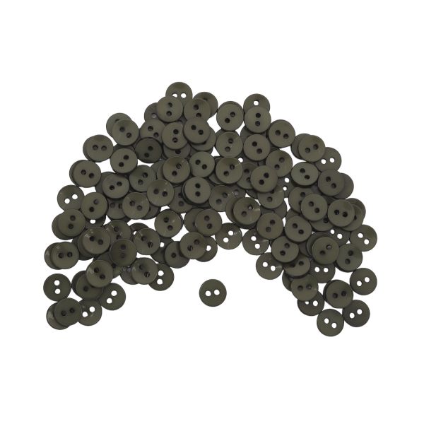 Пуговицы 2 прокола 14L, 9 мм, (Green2 (зеленый2)), NE74, 144 шт