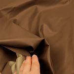 Кожа искусственная на трикотаже (ткань) 240 г/м², 140 см, цв.04 св.коричневый, 25м /TOS/
