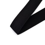 Резинка башмачная 35.0 мм / 25 метров, вязаная, черный