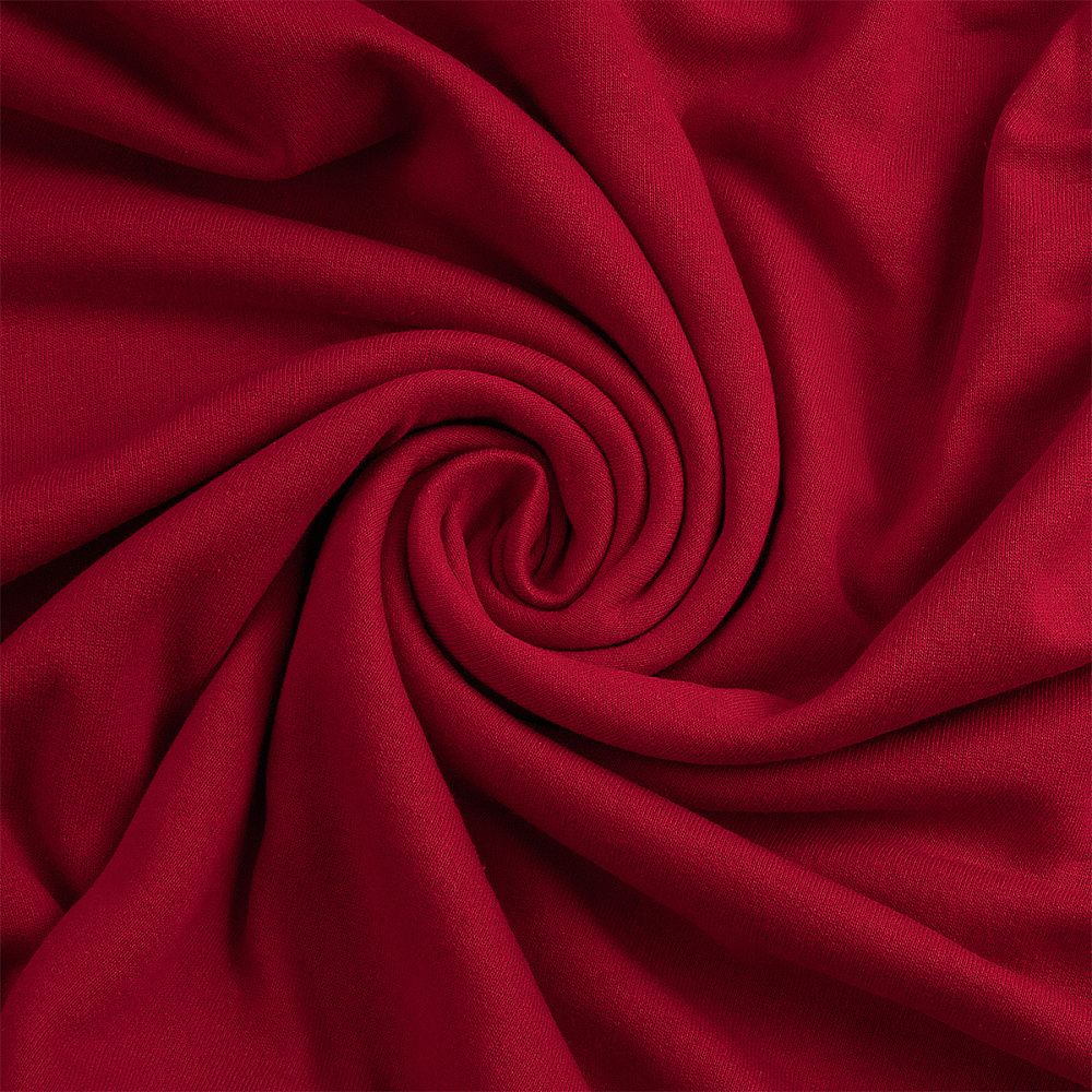 Футер 2-нитка начес 210 г/м², 100-100 см / 6 метров, ФУТ2Х.НАЧ.210.19-1761.6, красный