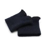 Манжеты трикотажные 6.0х7.0 см, 1 пара, тонкие малые 14 кл, 1х1, 078 синий