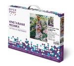 Алмазная (кристальная) мозаика Фрея, на подрамнике В цветущем саду, 30х40 см