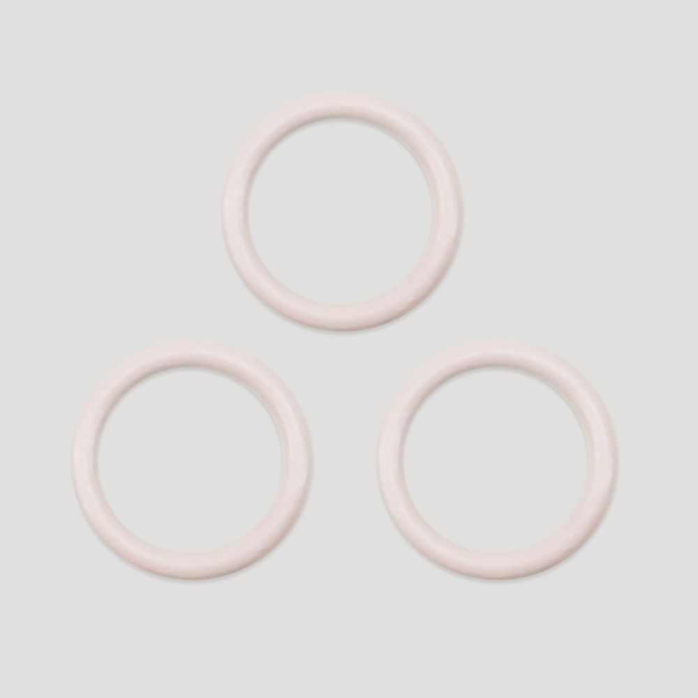 Кольца для бюстгальтера металл ⌀10.0 мм, 168 серебристый пион, Arta, 50 шт