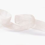 Лента капроновая (органза) 20.0 мм / 22.8±1 метра, 003 бл. кремовый, Blitz OR-20