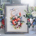 Набор для вышивания нитками Чудесная игла, Мак и хлопок, 18х26 см