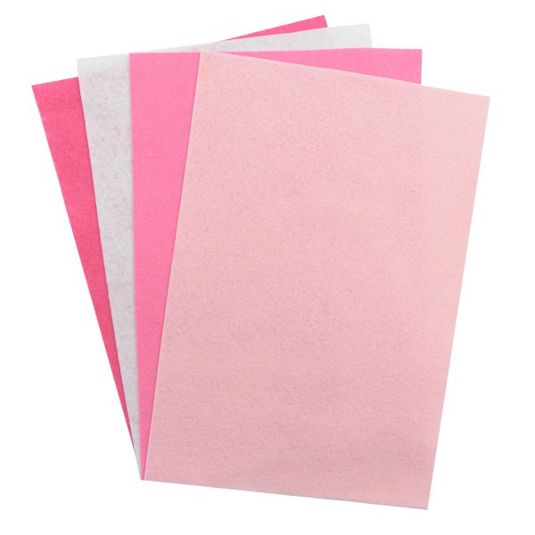 Фетр листовой мягкий 1.0 мм, 20х30см, 4 шт, Astra&Craft, 5