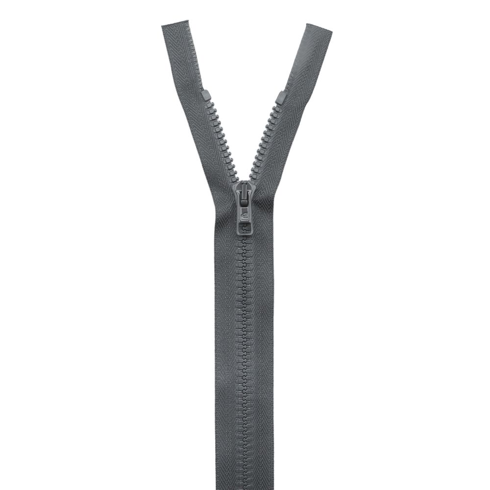 Молния трактор Arta Т6 (6 мм) 1 зам., разъем., 80 см, цв. 123 графит, уп.5 шт