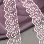 Кружево капроновое 45 мм / 9.14 м, TBS.30010 цв.004 (240) св.розовый, Kruzhevo