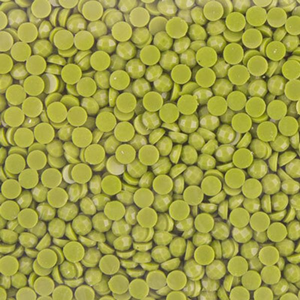 Стразы неклеевые акрил 2.5 мм, 100 г (10х10 г), /РП/, №0654 горчичн., Zlatka OZM