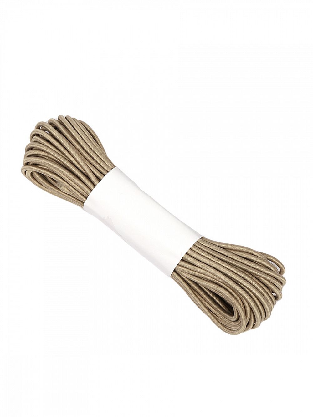 Резинка шляпная (шнур эластичный) ⌀3.0 мм / 10±0.5 метров, F308 бежевый