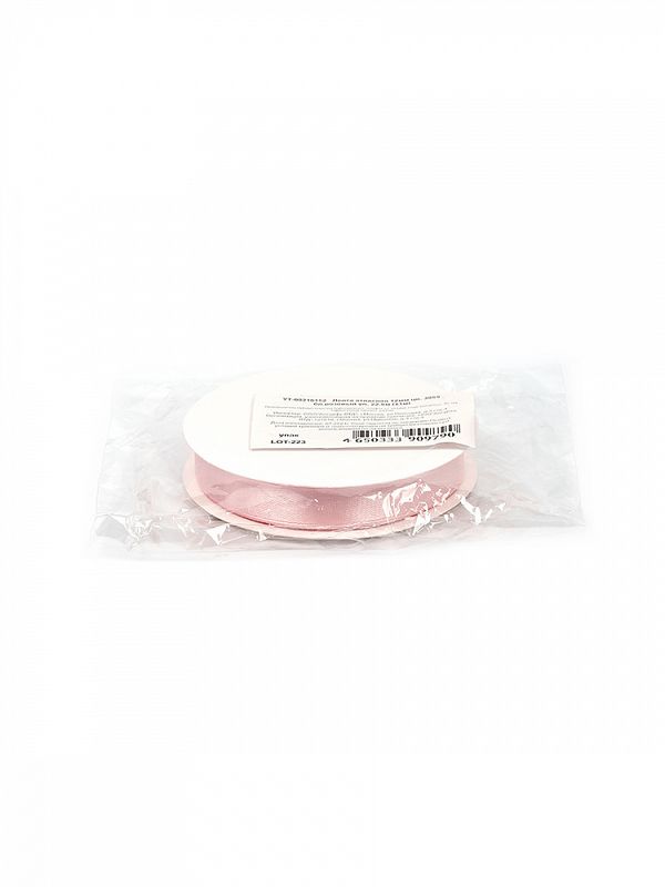 Лента атласная 1-сторонняя 12.0 мм / 22.5±1 метра, 3055 бл.розовый, Magic4Hobby