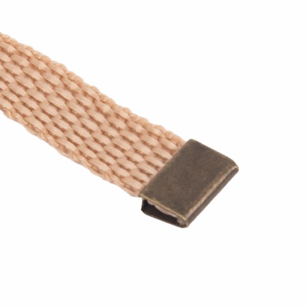 Наконечник-зажим 10х7 мм, 20 шт, металл, 24 под бронзу, Gamma CGH-10