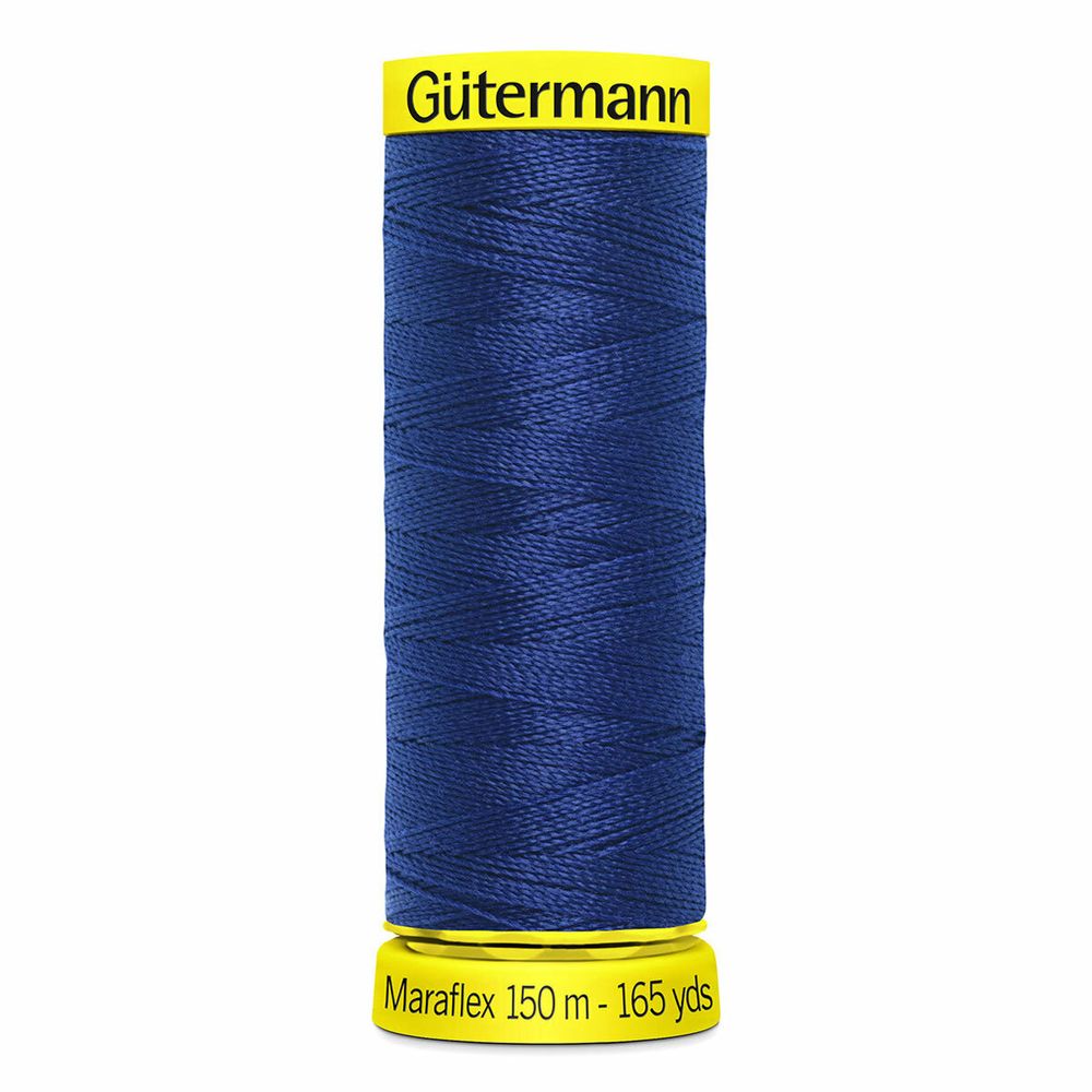 Нитки для трикотажа Gutermann Maraflex, 150м, 232 кобальт, 5 катушек