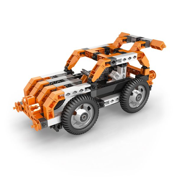 Конструктор пластиковый 50 моделей, с мотором 159 элемент, Поделкин PKE-07