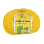 Пряжа Камтекс Карамелька / уп.10 мот. по 50 г, 175 м, 104 желтый