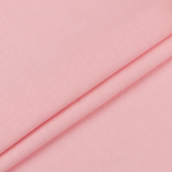Хлопчатобумажная ткань 140 г/м², отрез 50х55 см, бл.персиковый (св.розовый), Gamma