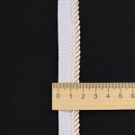 Кант витой 5 мм / 25 метров, белый/21 белый, 3AR3294